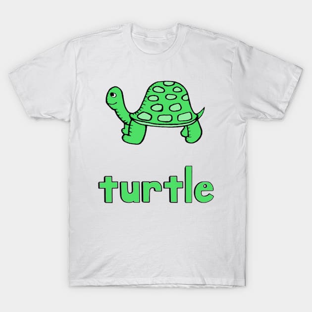 This is a TURTLE T-Shirt by Embracing-Motherhood